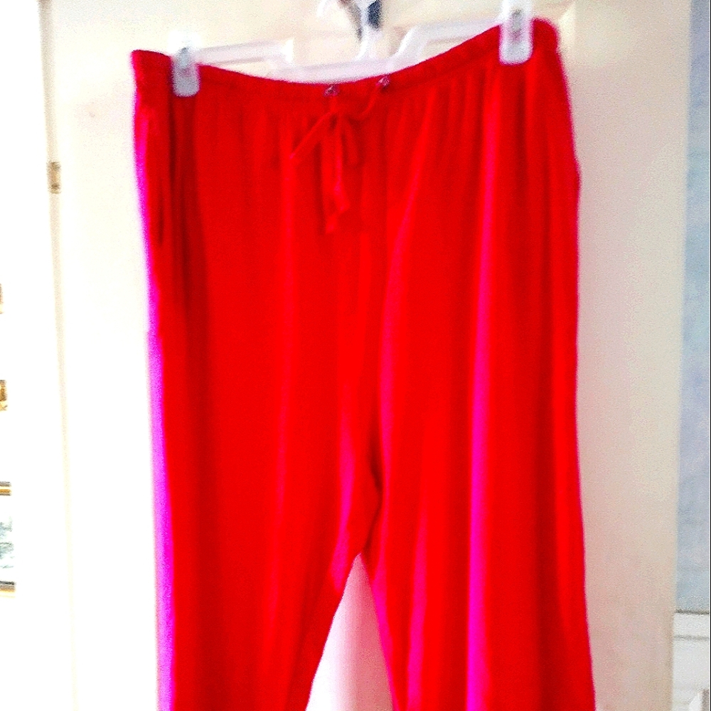 Fuchsia Pink Cotton Sweats PlusSize